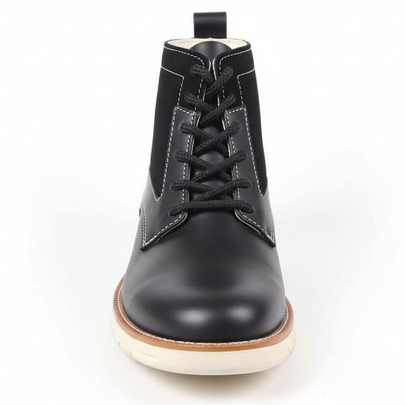 Kioo Ngozi Leather – The Kiongozi Apex Boot (Black Edition)