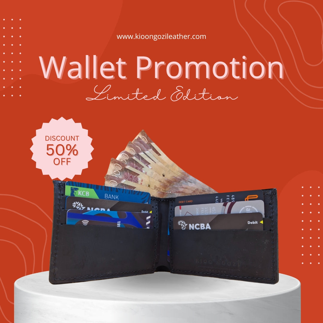 Kioo Ngozi Leather Bifold Wallets