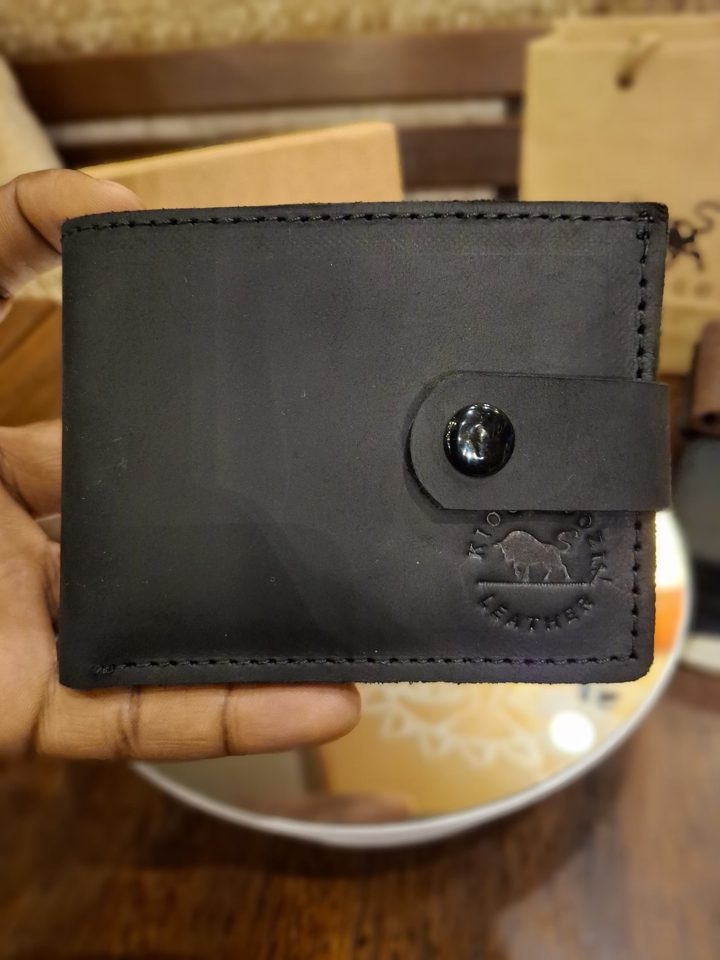Kioo Ngozi Leather Bifold Wallets