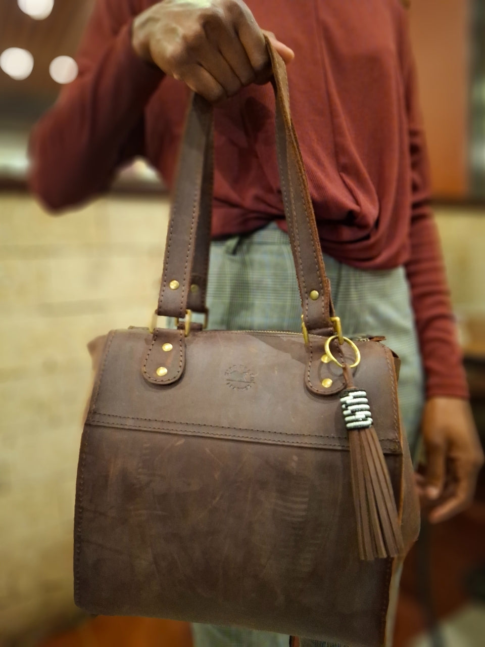 Malkia Triluxe 3-in-1 Leather Handbag π