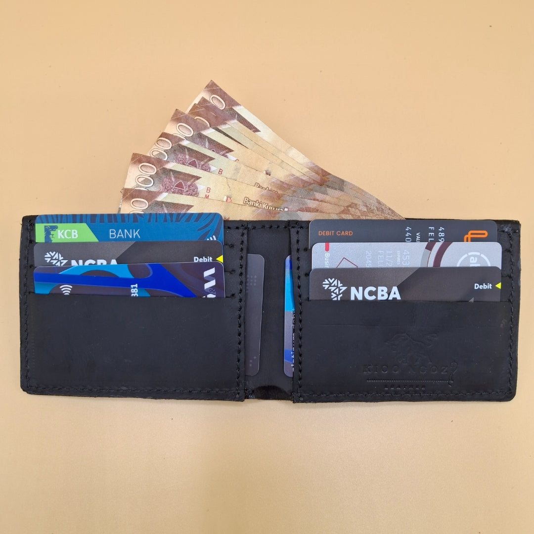 Kioo Ngozi Leather Bifold Wallets