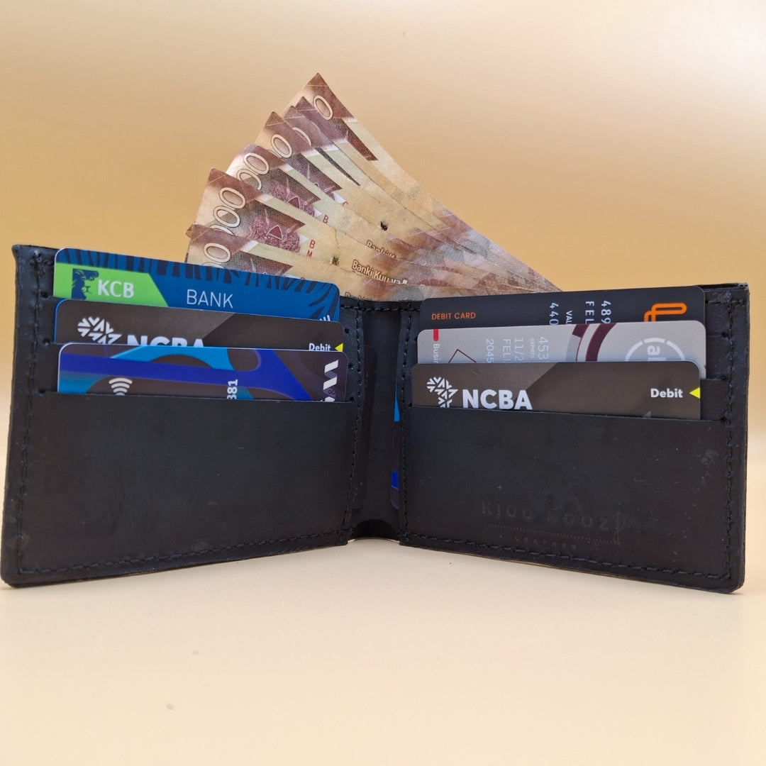 Kioo Ngozi Leather Bifold Wallets