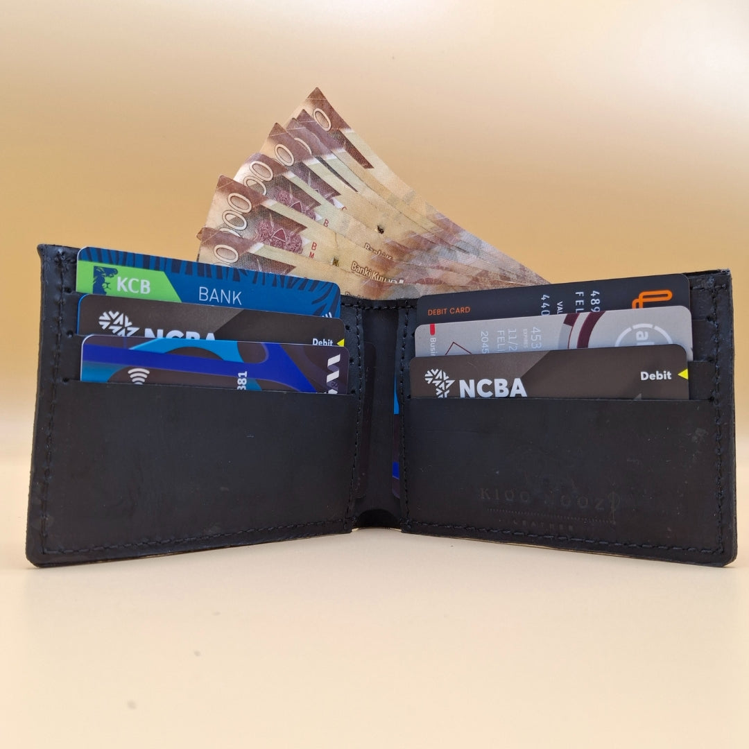 Kioo Ngozi Leather Bifold Wallets