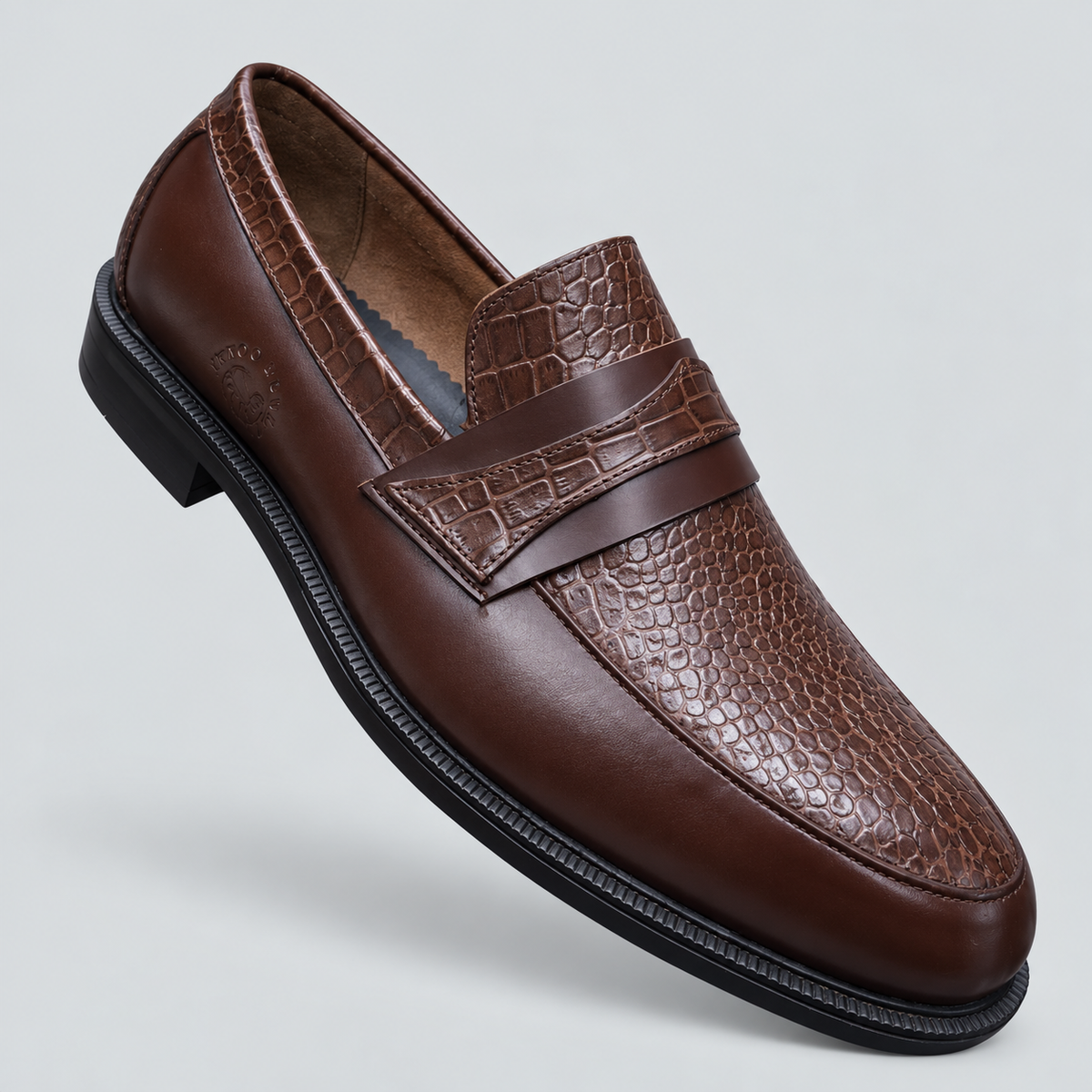 The Fahari Croc Loafer — Relaxed Luxury. Effortless Presence.