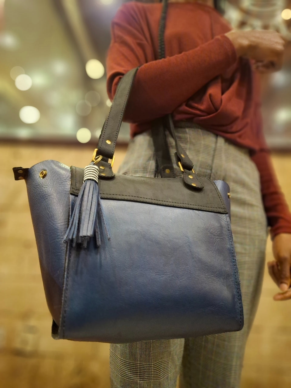 Malkia Triluxe 3-in-1 Leather Handbag π