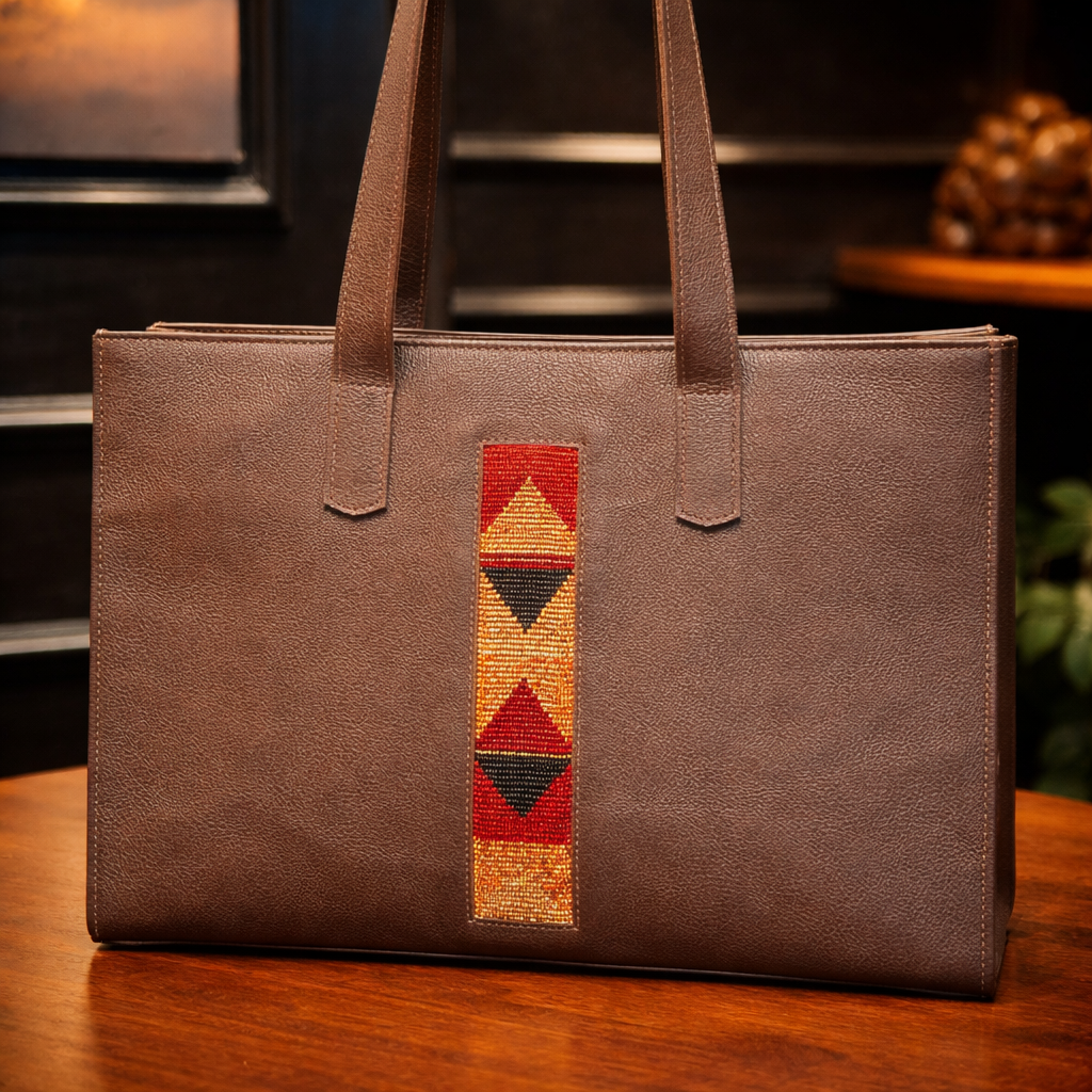 The Malkia Heritage Tote — Lead With Grace