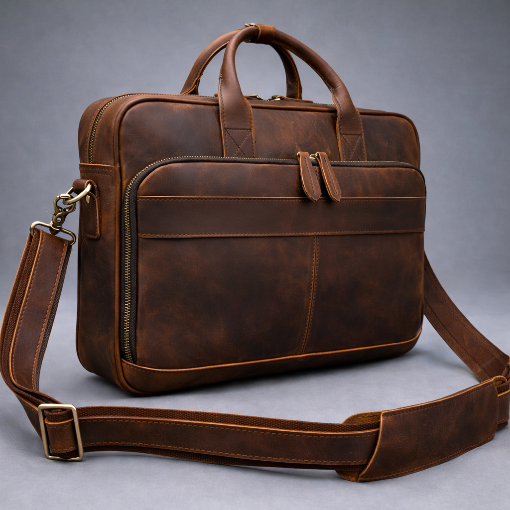 The Balozi Executive Briefcase — Carry Authority