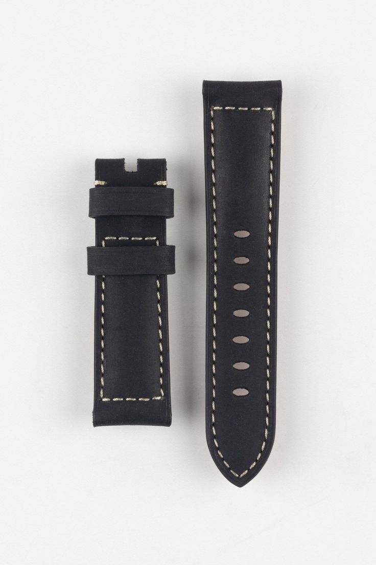 Handcrafted Full Grain Leather Watch Strap – Classic, Durable & Stylish Replacement Band (Black, Brown, Dark Brown Options)