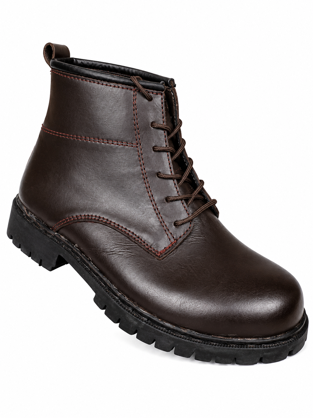 USHINDI The Classic Leather Lace-Up Boot