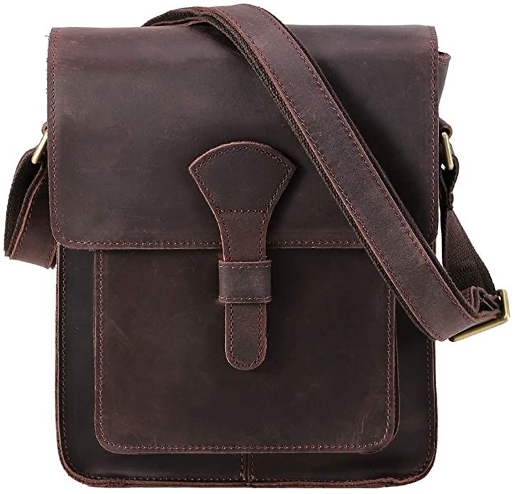Mlinzi Crossbody Satchel – Full-Grain Leather Guardian of Style & Strength