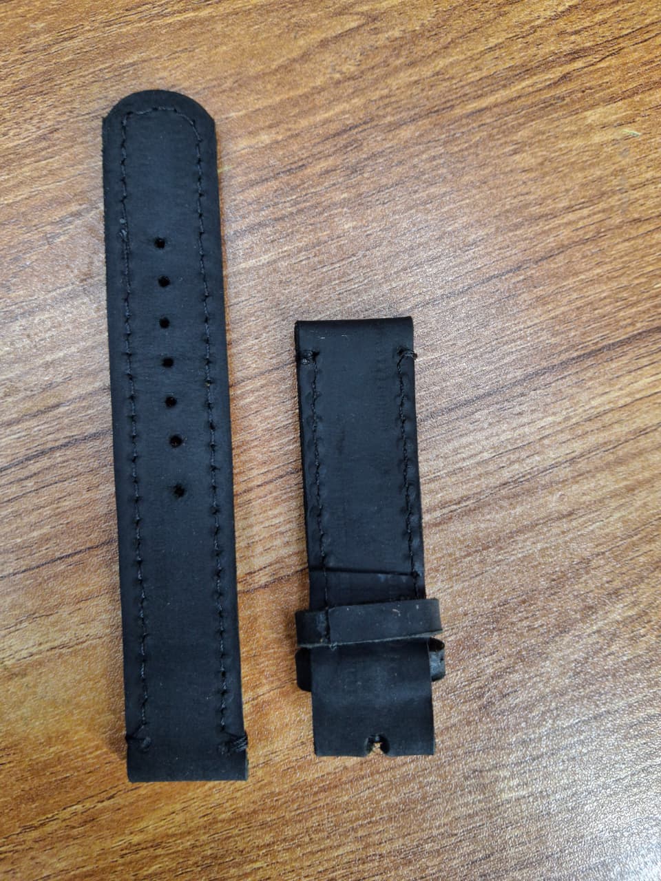 Handcrafted Full Grain Leather Watch Strap – Classic, Durable & Stylish Replacement Band (Black, Brown, Dark Brown Options)