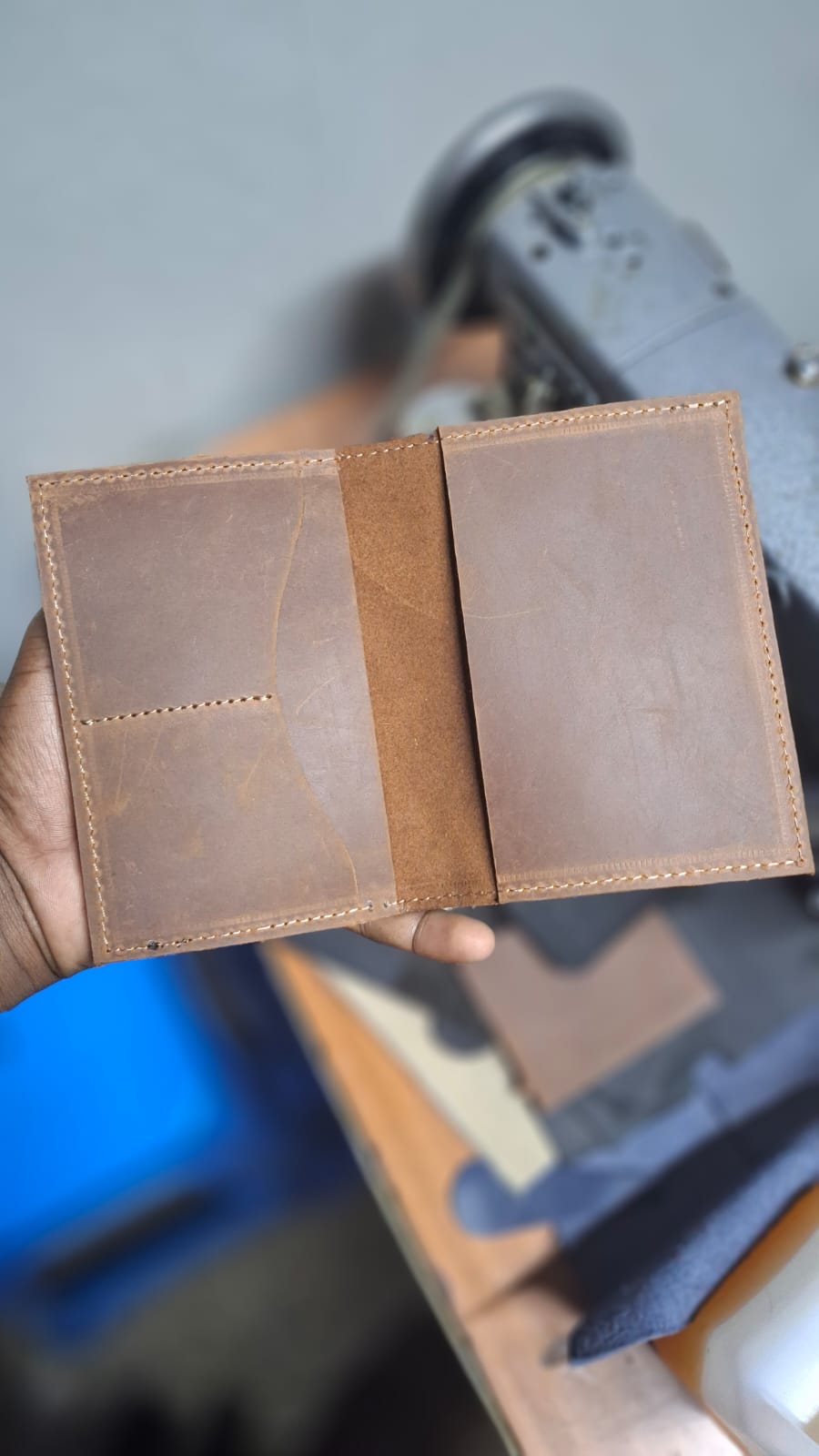 Kioo Ngozi Full Grain Leather Passport Holders