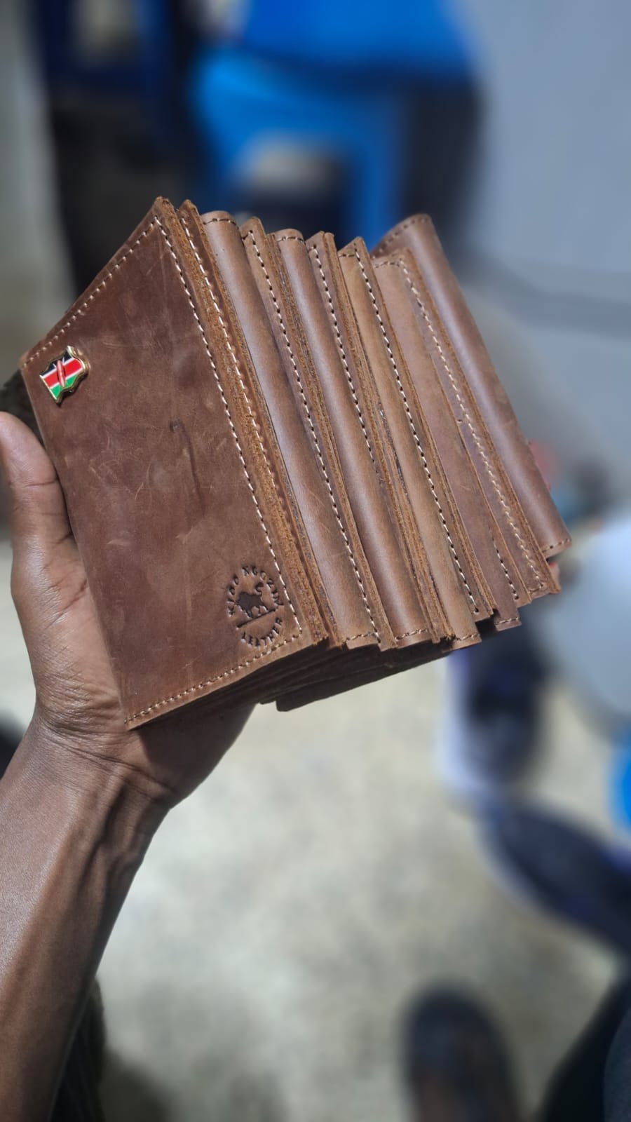 Kioo Ngozi Full Grain Leather Passport Holders