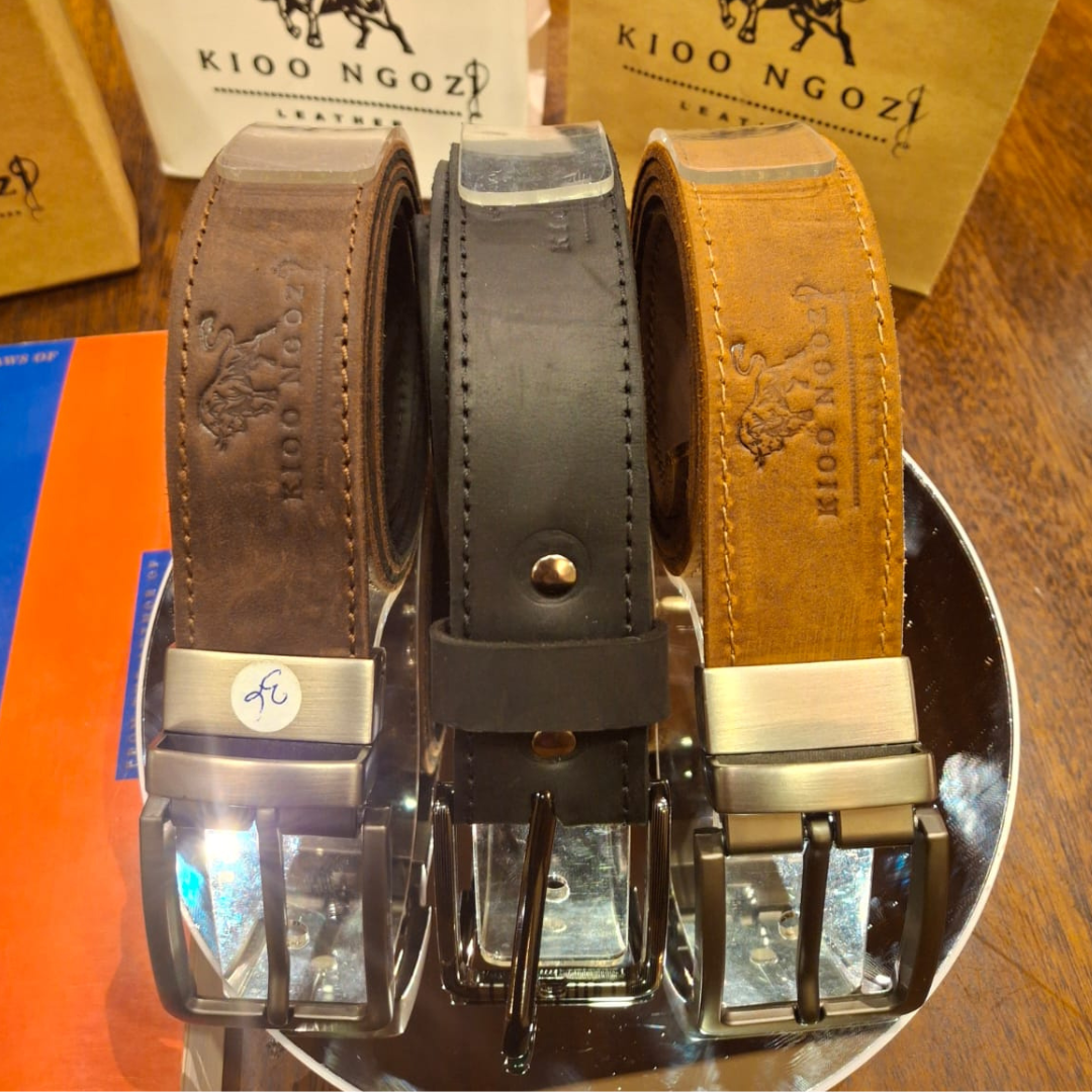 Kioo Ngozi Full Grain Leather Watch Straps