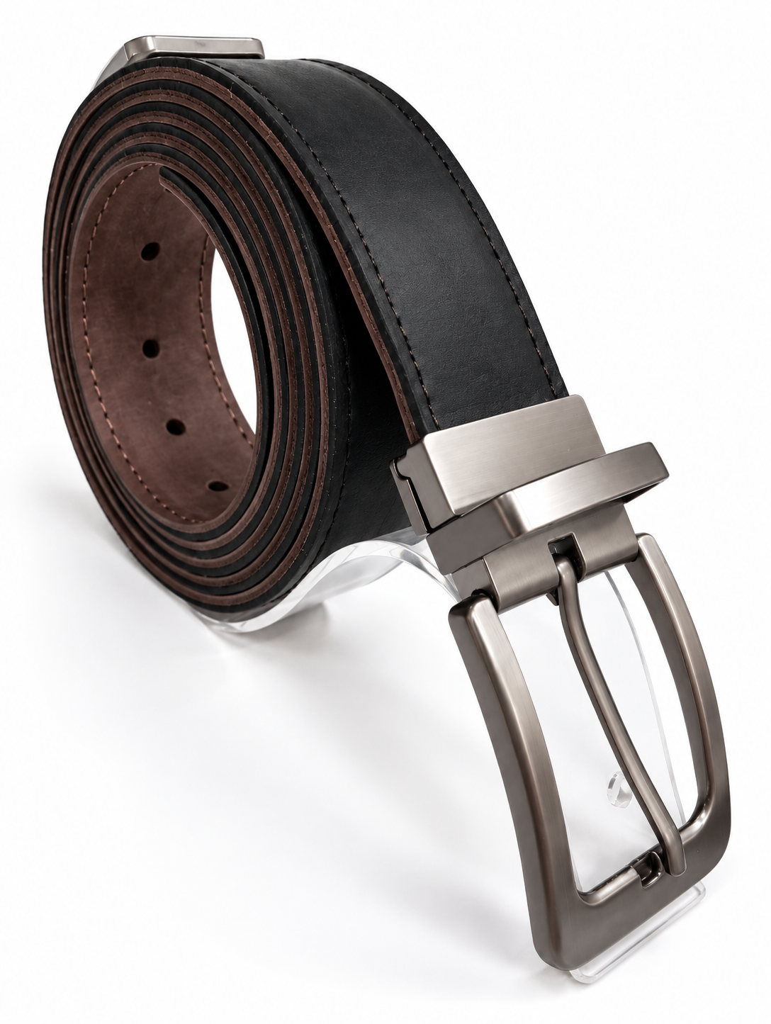 The Kiongozi Belt - Perfect Gift for Him — Premium Full Grain Leather Belt.