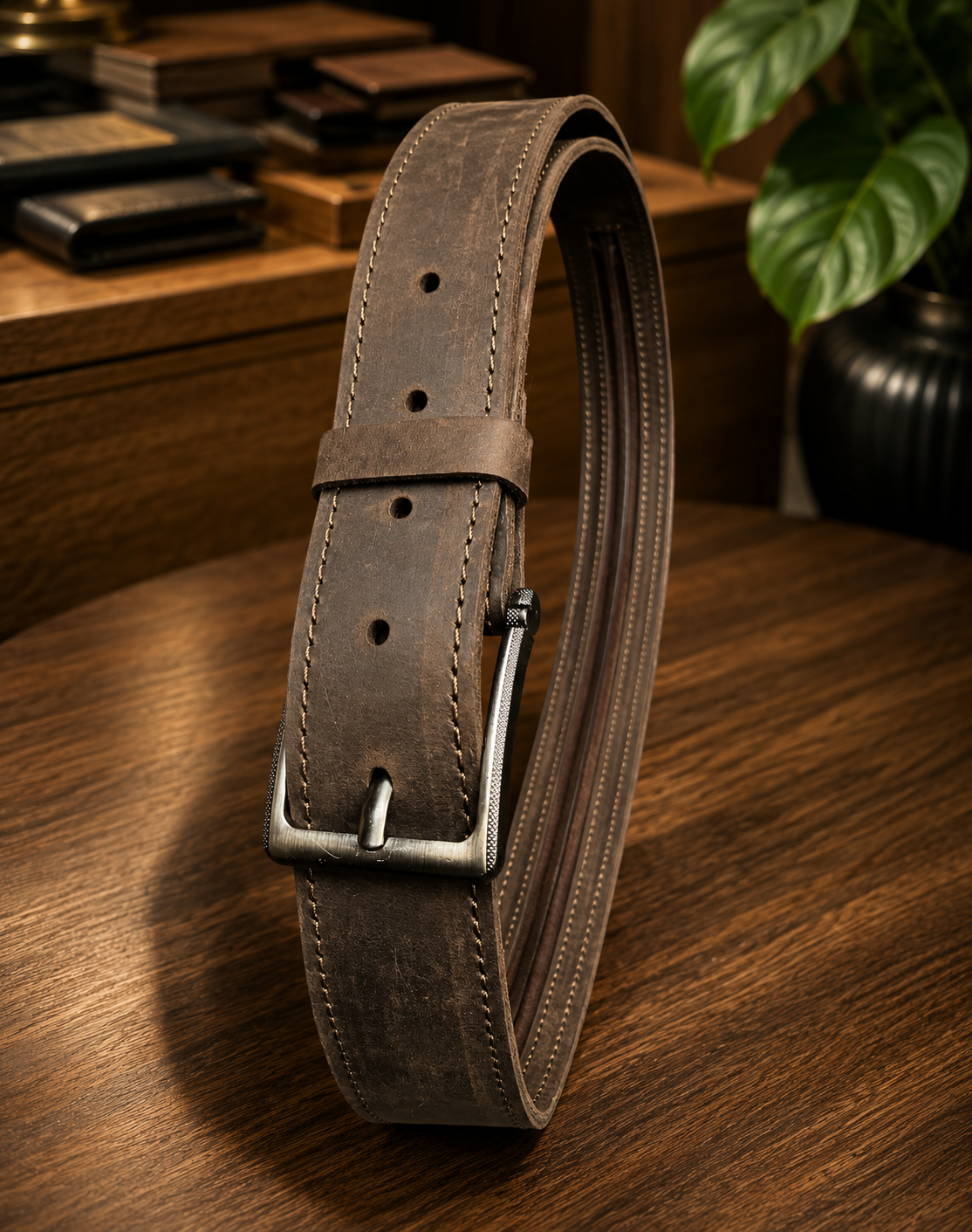 The Mlinzi Belt — Hidden Security. Everyday Style.