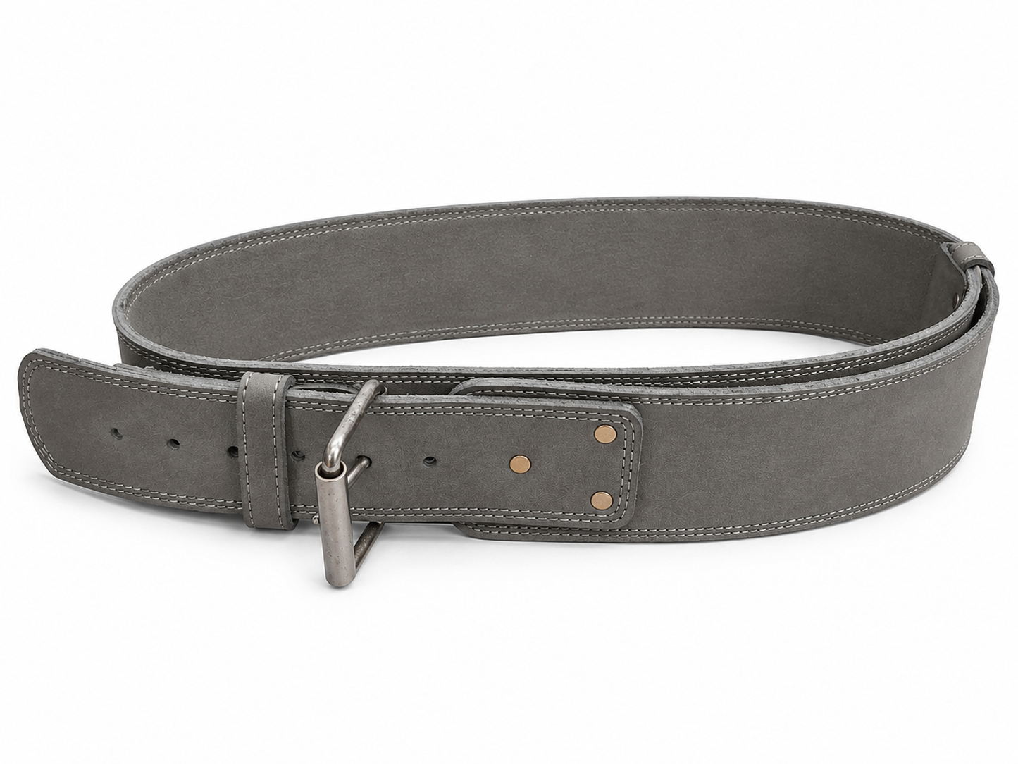 NGUVU Full Grain Leather Weightlifting Belt
