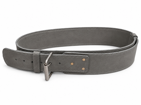 NGUVU Full Grain Leather Weightlifting Belt