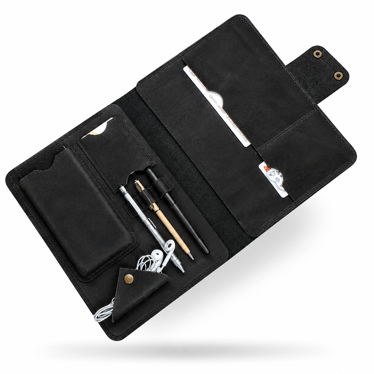 MWANDISHI The Heritage Leather Organizer Folio
