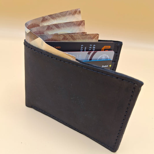 Kioo Ngozi Leather – The Kiongozi Classic Bifold Wallet (Full-Grain Leather Edition)