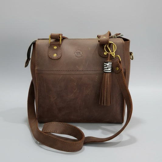 Kioo Ngozi Leather – The Malkia Triluxe Tote Bag (Full-Grain Leather Edition)