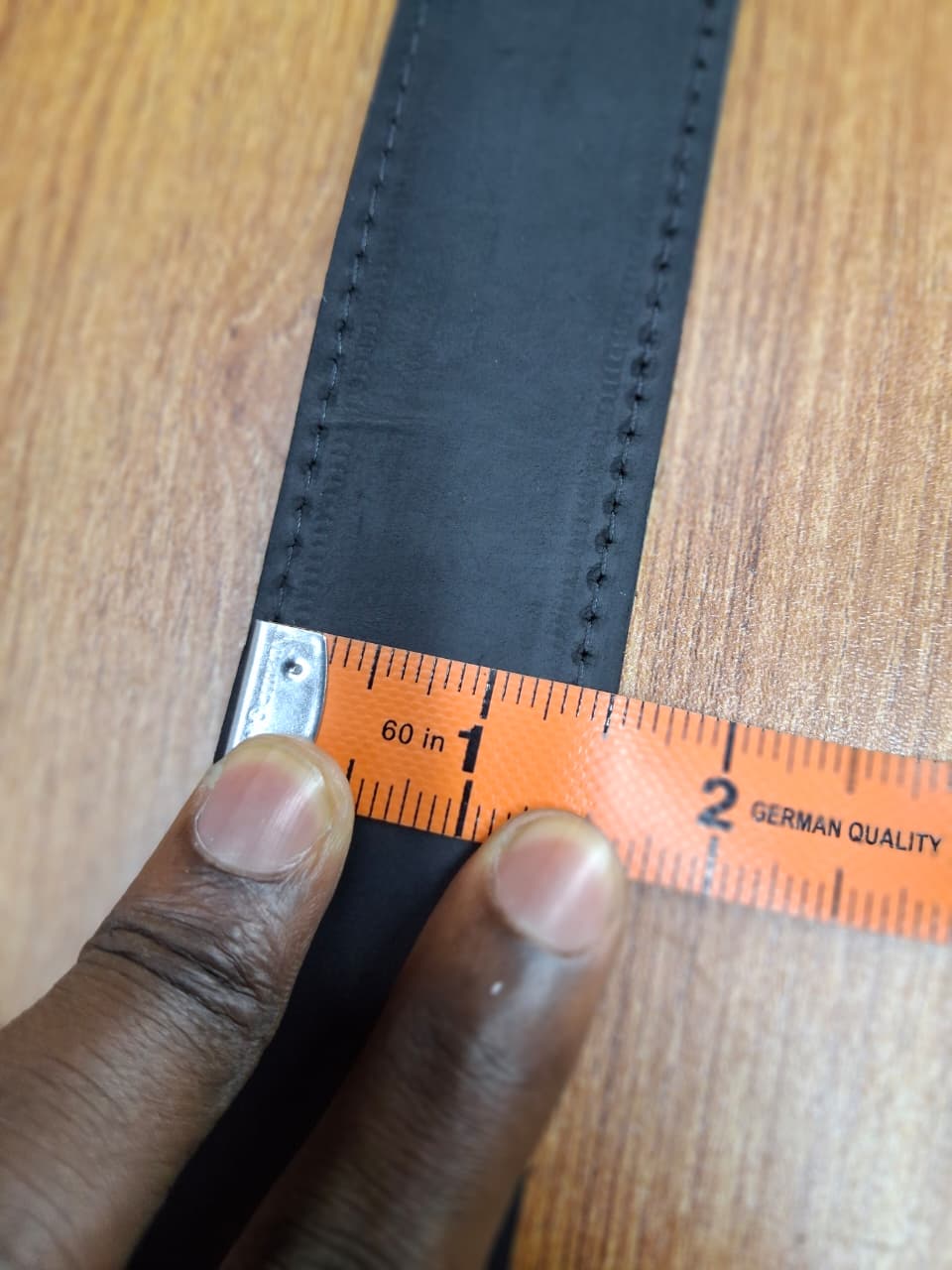 Kioo Ngozi Leather – The Kiongozi Full-Grain Belt (1.5” Wide Edition)