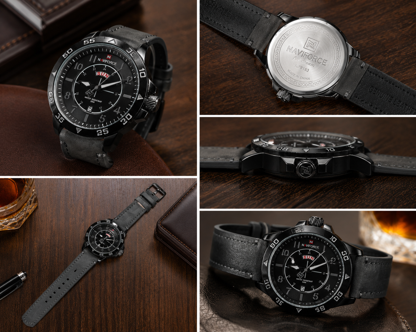 The Naviforce ShadowX Tactical Executive Timepiece