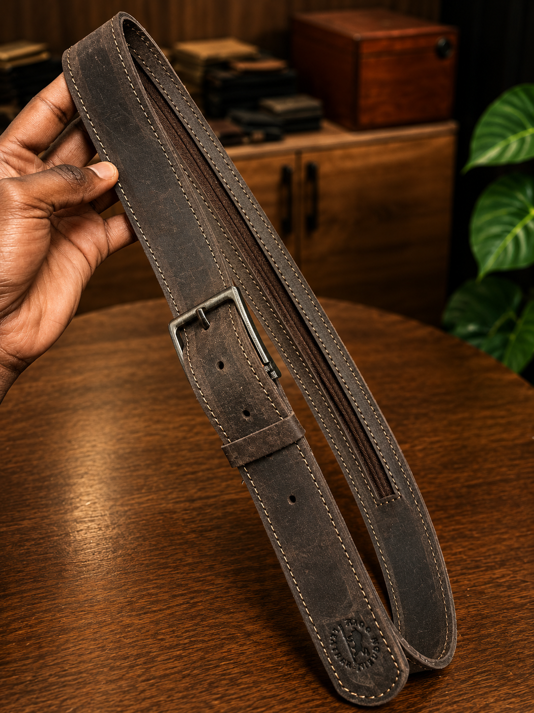 The Mlinzi Belt — Hidden Security. Everyday Style.
