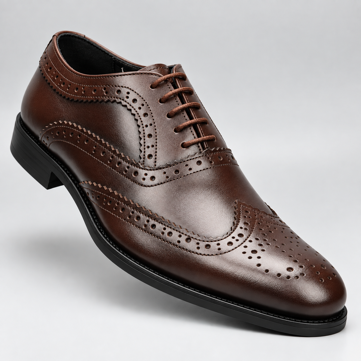 The Balozi Brogue Oxford — Refined Detail. Professional Presence.