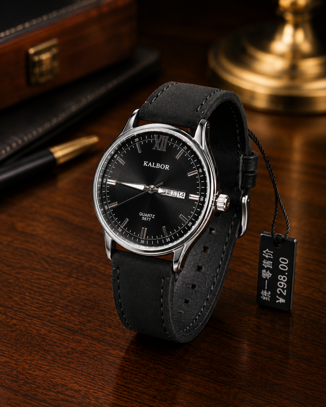 The Zuri Noir Elegant Ladies Timepiece