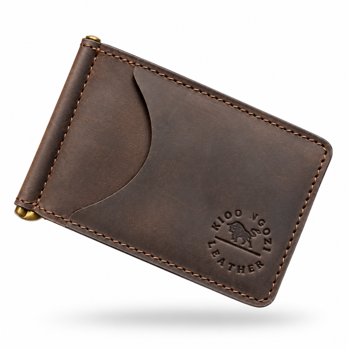 THAMANI Leather Money Clip Wallet