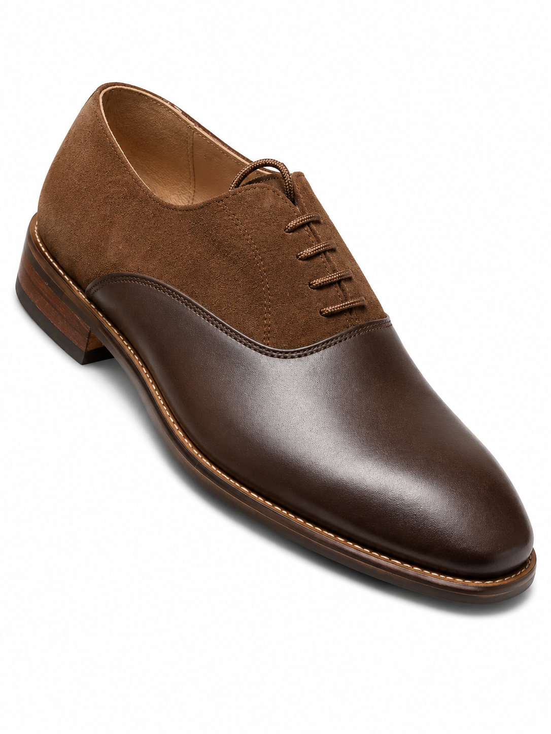 The Fahali Two-Tone Oxford — Quiet Power. Refined Contrast.