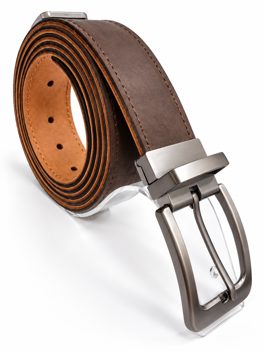 The Kiongozi Belt - Perfect Gift for Him — Premium Full Grain Leather Belt.
