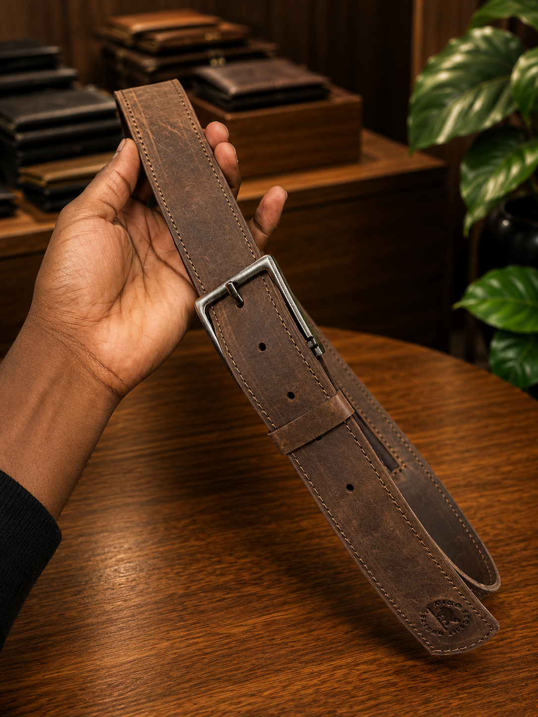 The Mlinzi Belt — Hidden Security. Everyday Style.
