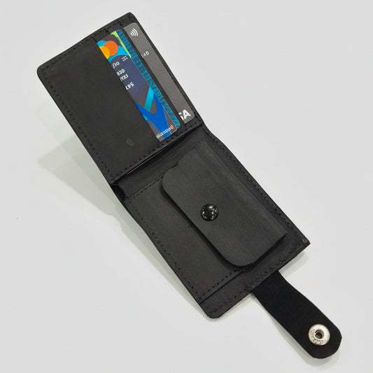 Kioo Ngozi Leather – The Kiongozi Coin Wallet (Full-Grain Leather Edition)