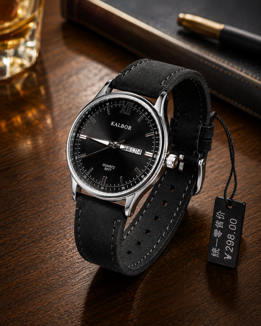 The Zuri Noir Elegant Ladies Timepiece