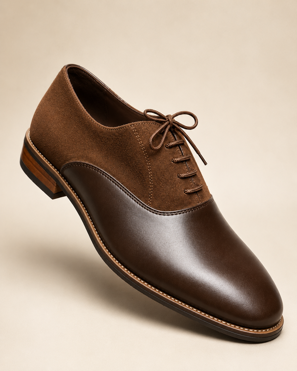 The Fahali Two-Tone Oxford — Quiet Power. Refined Contrast.