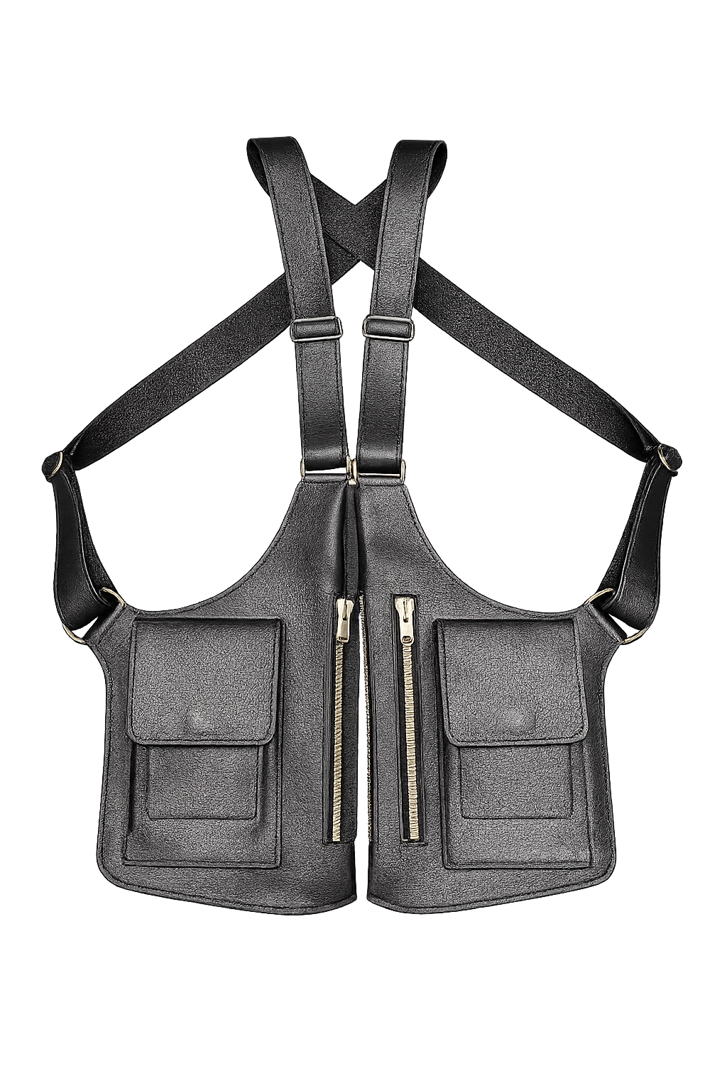 The Kamanda Utility Vest/ Wallet — Carry Power. Move Freely.