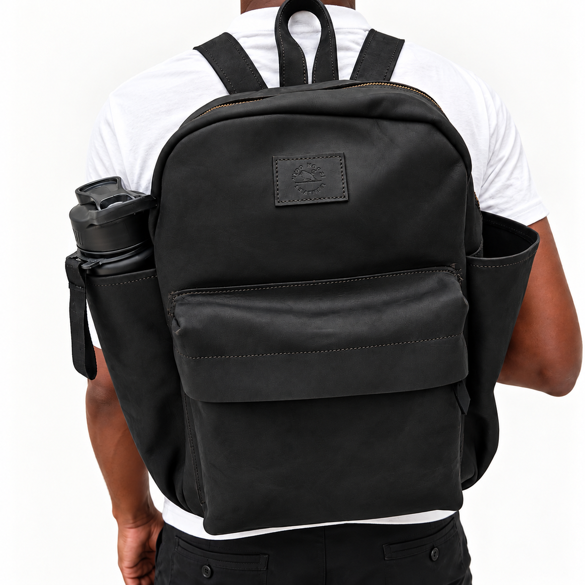 Kioo Ngozi Leather – The Kiongozi Voyager Backpack