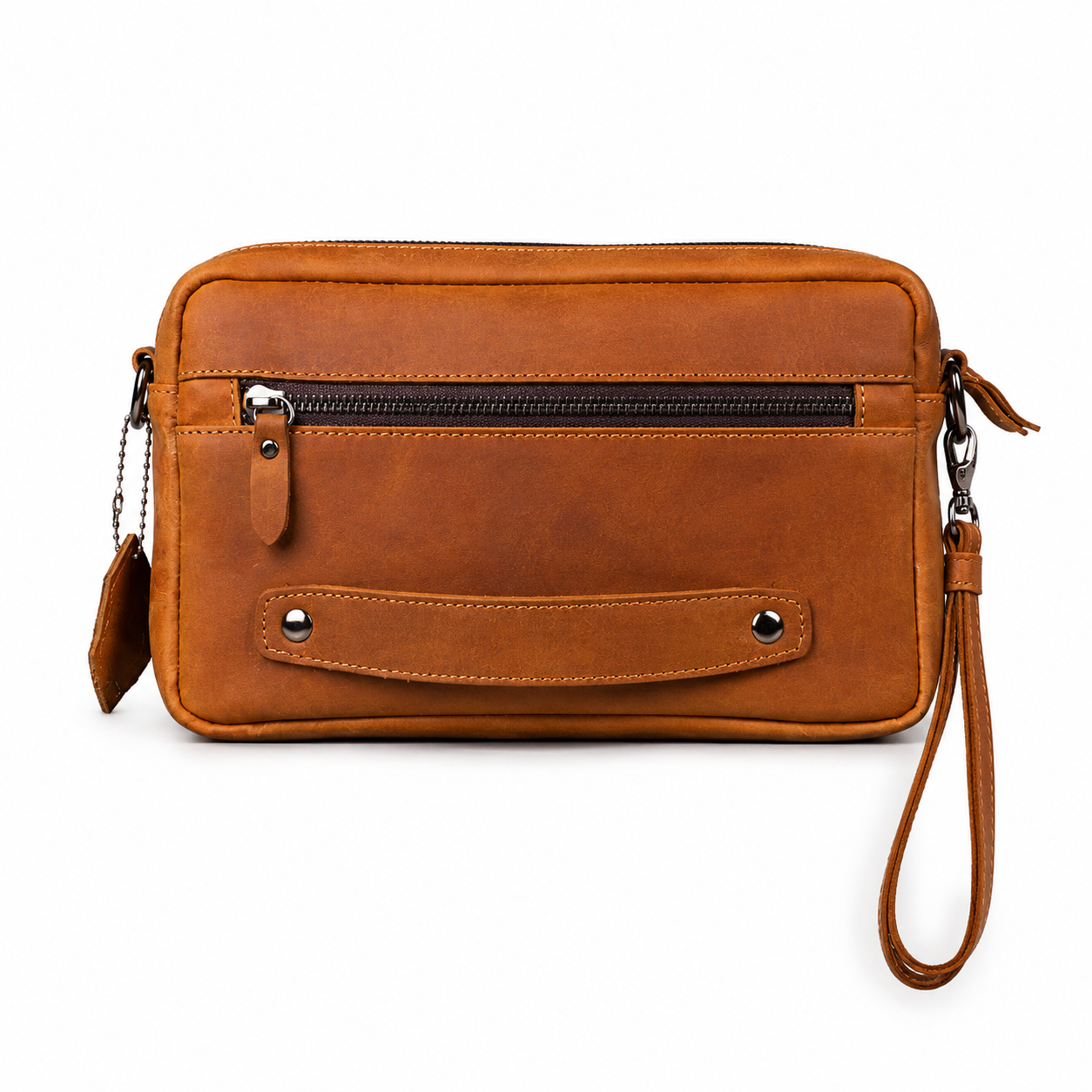 HAZINA The Executive Leather Travel Clutch