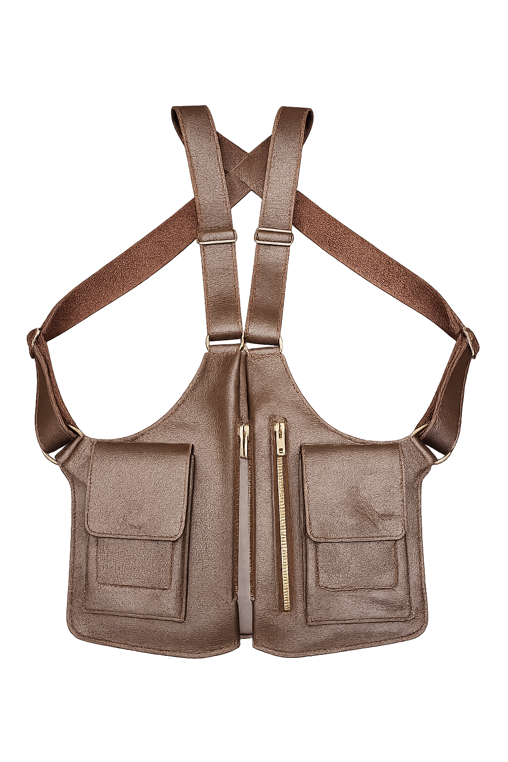 The Kamanda Utility Vest/ Wallet — Carry Power. Move Freely.