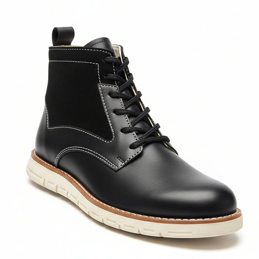 Kioo Ngozi Leather – The Kiongozi Apex Boot (Black Edition)