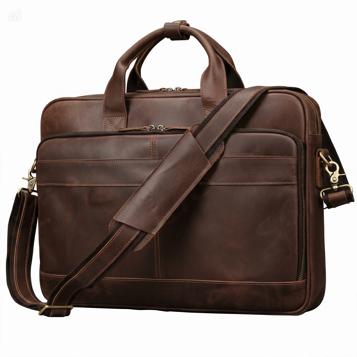 HODARI The Executive Leather Briefcase