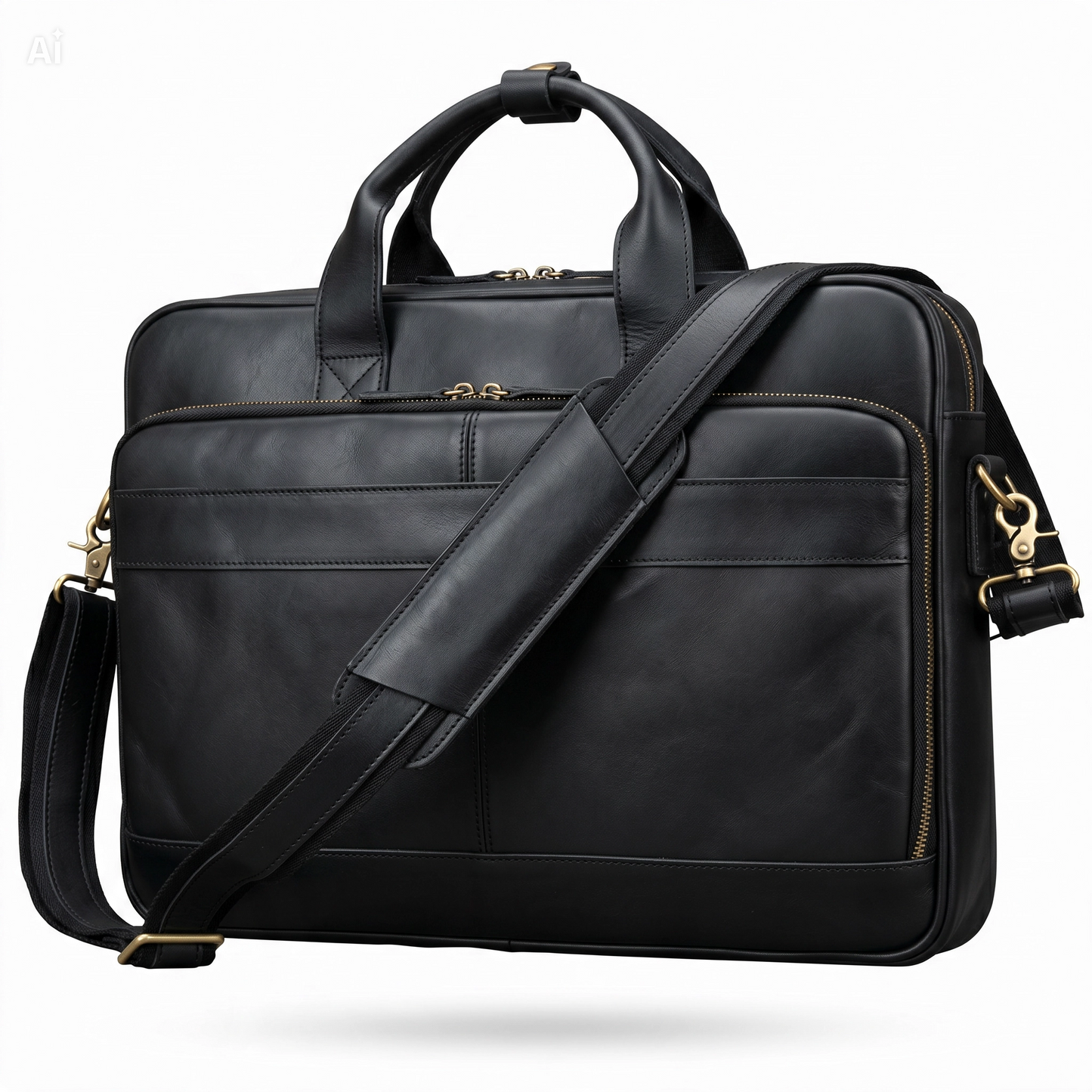HODARI The Executive Leather Briefcase