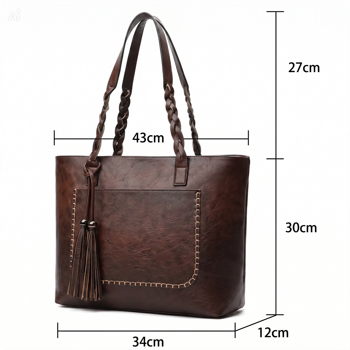 ZURI The Elegant Everyday Leather Tote