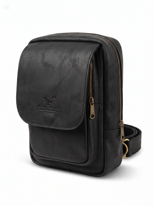 MJASIRI The Heritage Leather Crossbody Bag