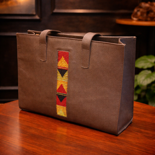 The Malkia Heritage Tote — Lead With Grace
