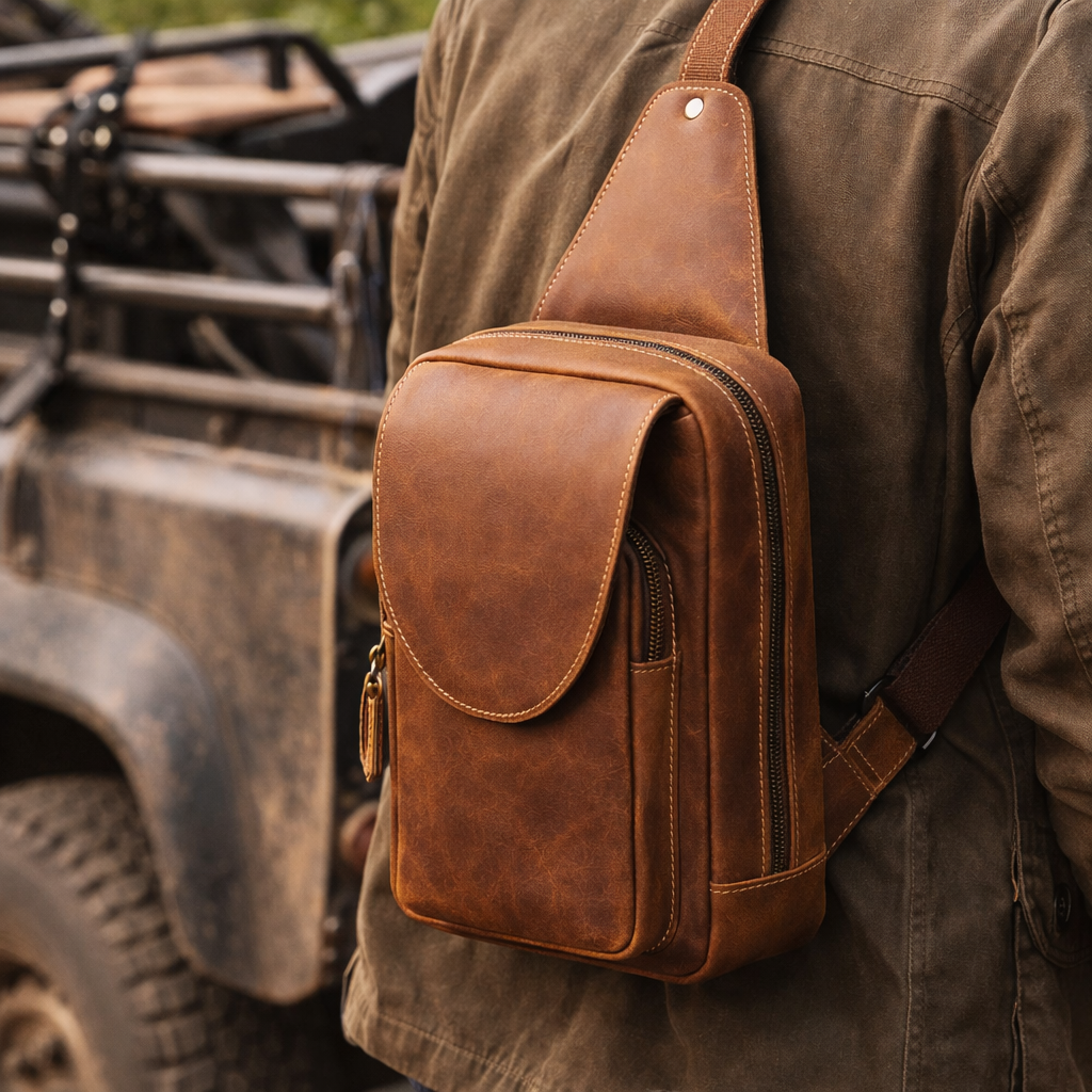 The Mlinzi Crossbody Ranger — Move Light. Stay Ready.