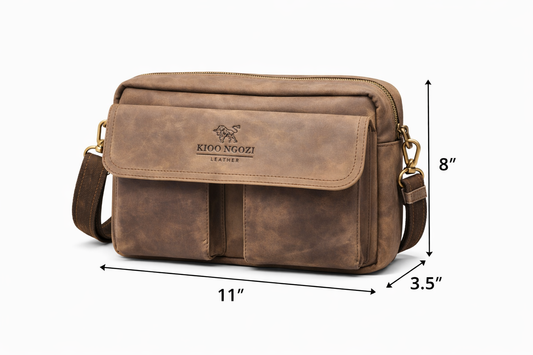 The Kamanda Compact Messenger — Move Light. Carry Smart.