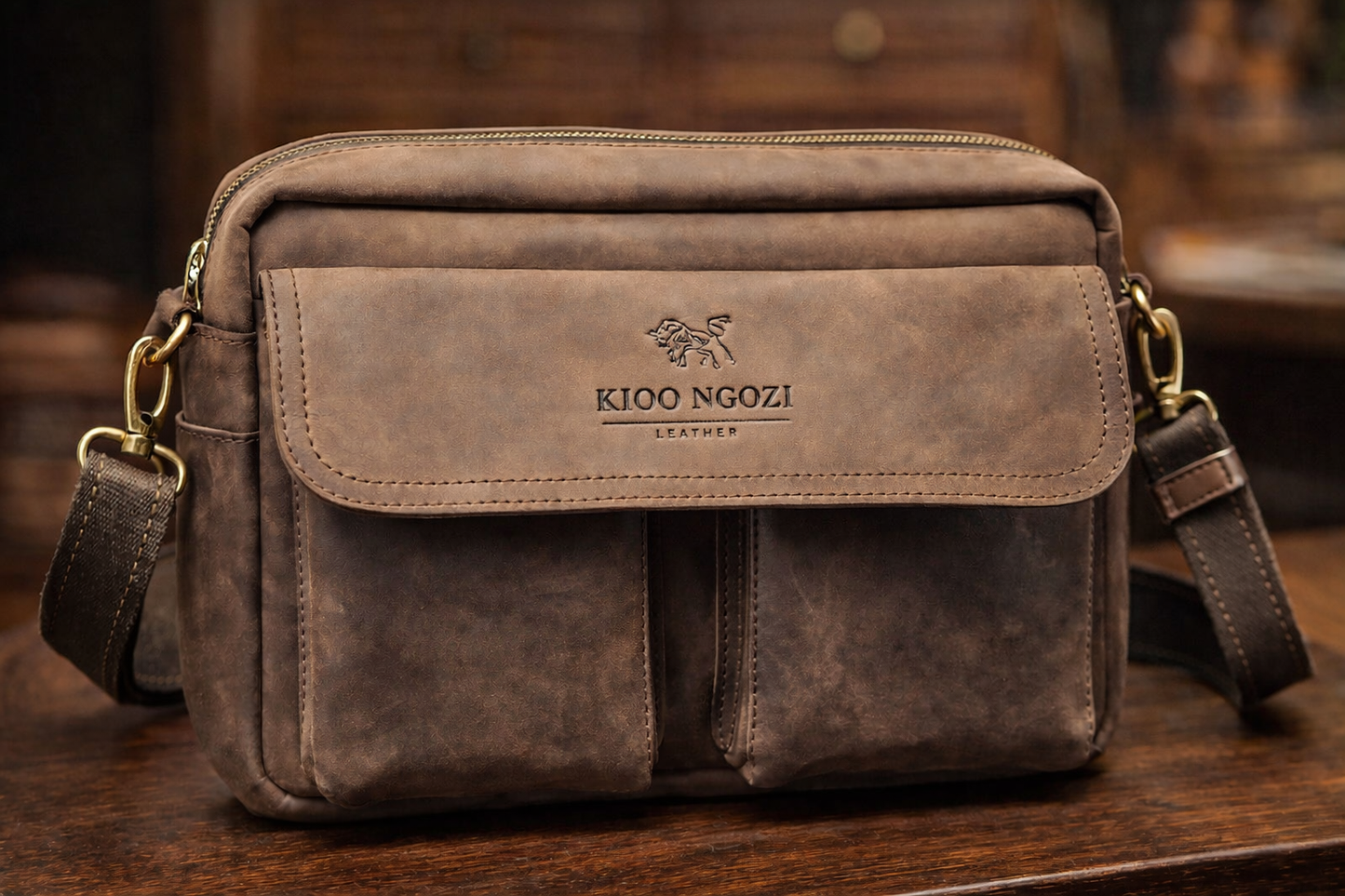 The Kamanda Compact Messenger — Move Light. Carry Smart.